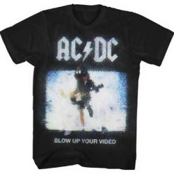 acdc blow up your video shirt