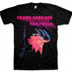 black sabbath paranoid t shirt