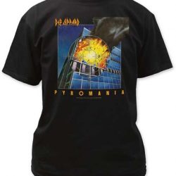 def leppard pyromania t-shirt vintage