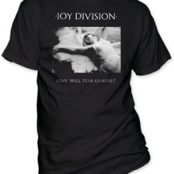 love will tear us apart t shirt