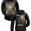 megadeth zip hoodie