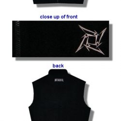 metallica vest