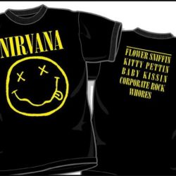 nirvana baby shirt