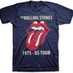 rolling stones 1975 tour shirt