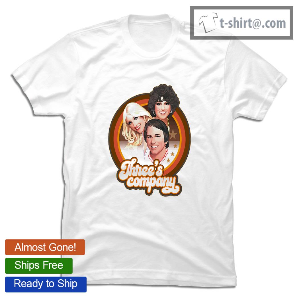 three's company t shirt three's company t shirt