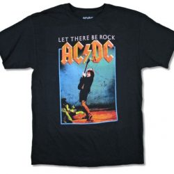 ac dc let there be rock t shirt