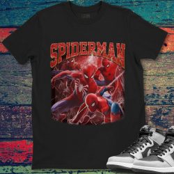 Spiderman Marvel Avenger Poster Unisex Gift T-Shirt Shirt Gift For Men Women Hoodie Sweatshirt Kid T-Shirt
