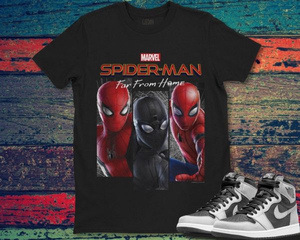 Marvel Spider-Man Far From Home Suit Panel Logo T-Shirt Unisex Gift T-Shirt Shirt Gift For Men Women Hoodie Sweatshirt Kid T-Shirt