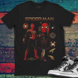 Marvel Spider-Man No Way Home Spidey Schematic T-Shirt Unisex T-Shirt For Men Women Hoodie Sweatshirt Kid T-Shirt