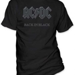 ac dc back in black t shirts