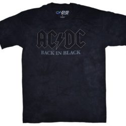 tie dye acdc shirt