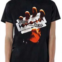 judas priest british steel shirt