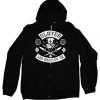 slayer zip up hoodie