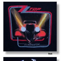 zz top eliminator t shirt