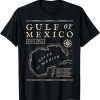 Gulf of Mexico 1672 Historic Map T-Shirt