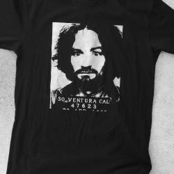 Serial Killers Mugshot Shirt Manson