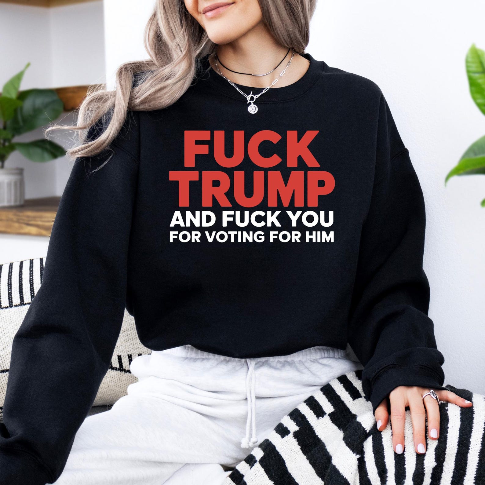 Fuck Trump T-Shirt, Funny Anti Trump t-shirt