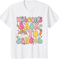 Retro Welcome Back to School Teacher T-Shirt