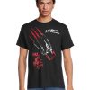 Nightmare On Elm Street Men's Big & Tall Claw Catch Graphic Tee
