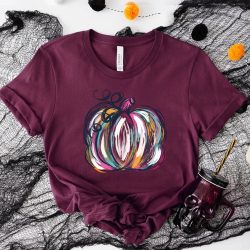 Watercolor Pumpkin T-shirt
