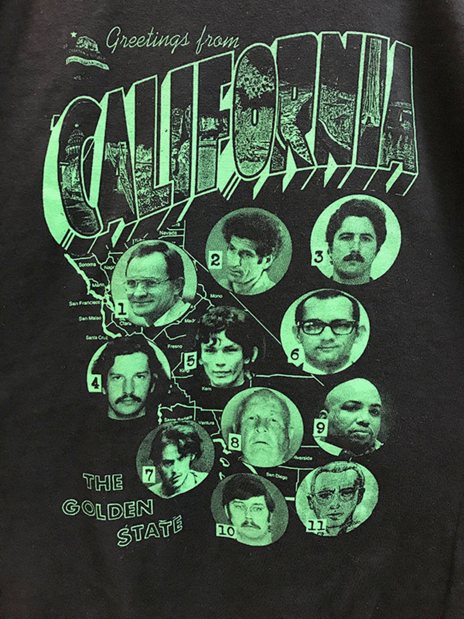 WELCOME TO CALIFORNIA - Serial Killer Shirt WELCOME TO CALIFORNIA - Serial Killer Shirt