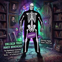 skeleton boner costume