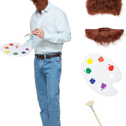 bob ross couples costume