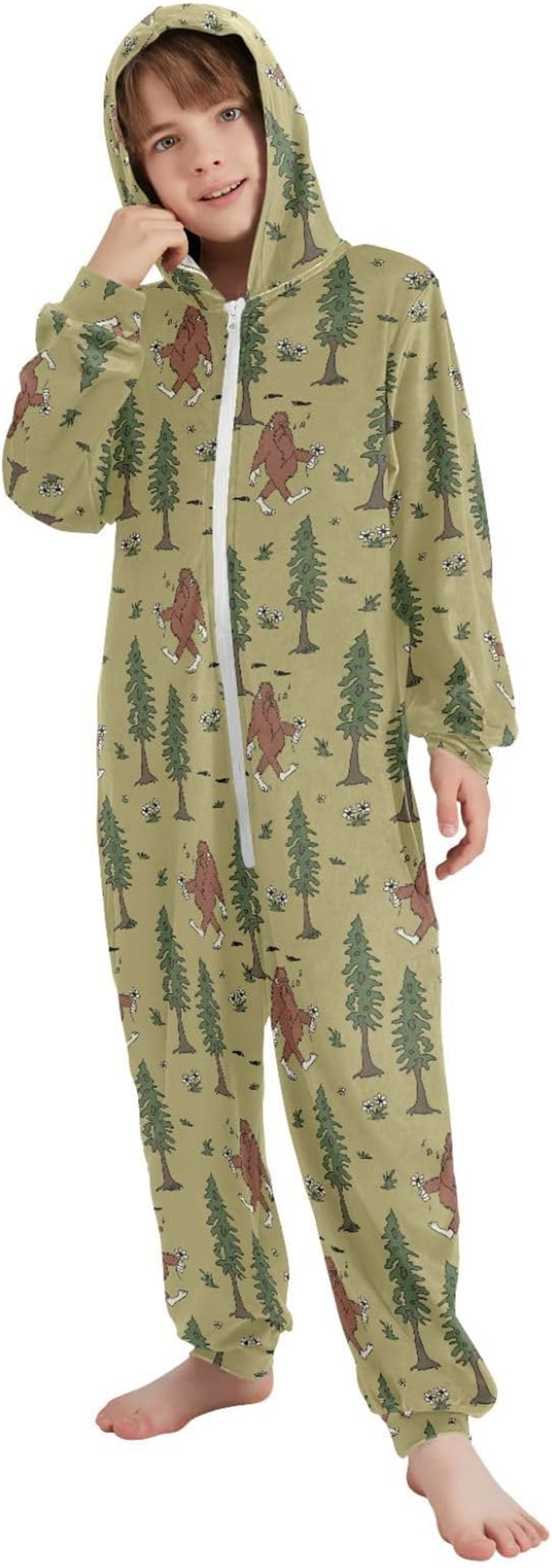 kids bigfoot costume for Halloween & Cosplay kids bigfoot costume