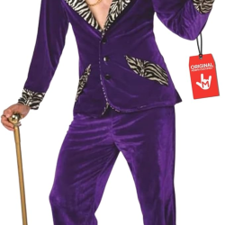 purple pimp costume