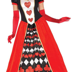 queen of hearts costume adult